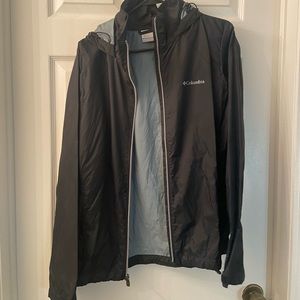 Black Columbia Rain Jacket